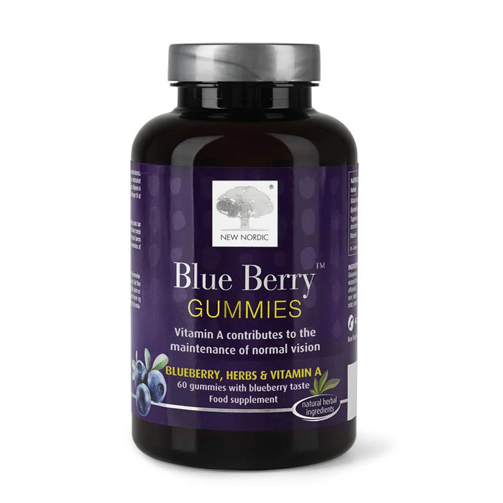 New Nordic Blueberry 60 Gummies